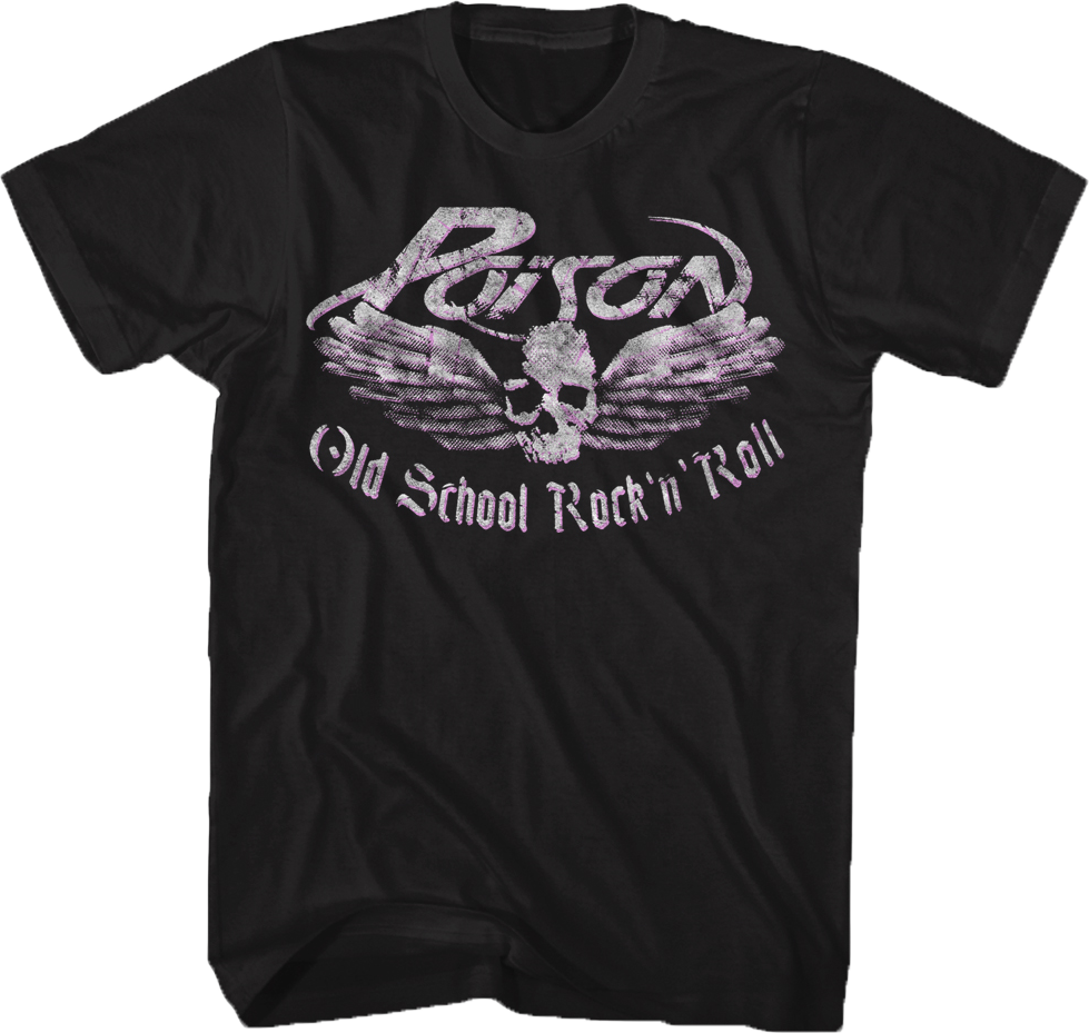 Old School Rock n Roll Poison T-Shirt