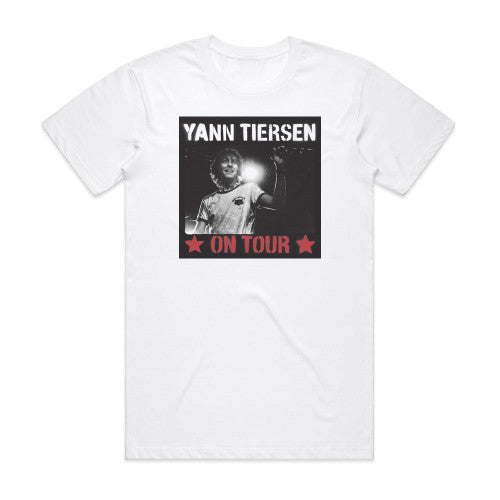 Yann Tiersen On Tour Album Cover T-Shirt White