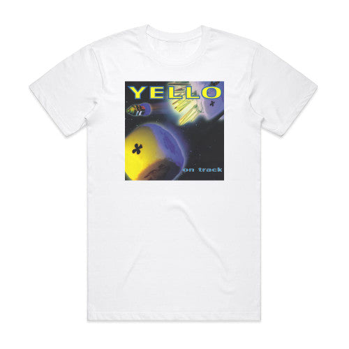 Yello On Track Album Cover T-Shirt White