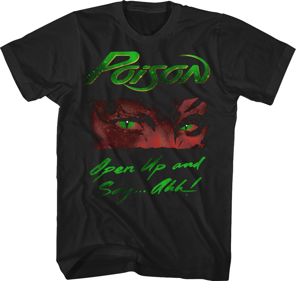 Open Up and Say Ahh Album Cover Poison T-Shirt