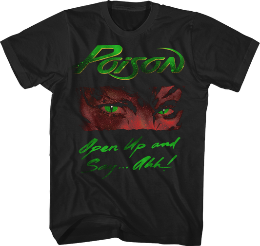 Open Up and Say Ahh Album Cover Poison T-Shirt