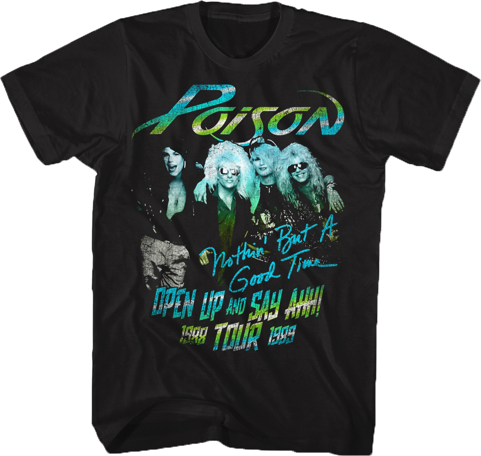 Open Up And Say Ahh Tour Poison T-Shirt