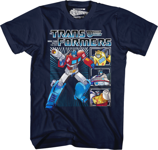 Optimus Prime and the Autobots Transformers T-Shirt