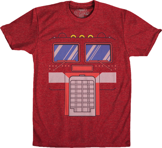 Optimus Prime Costume Shirt