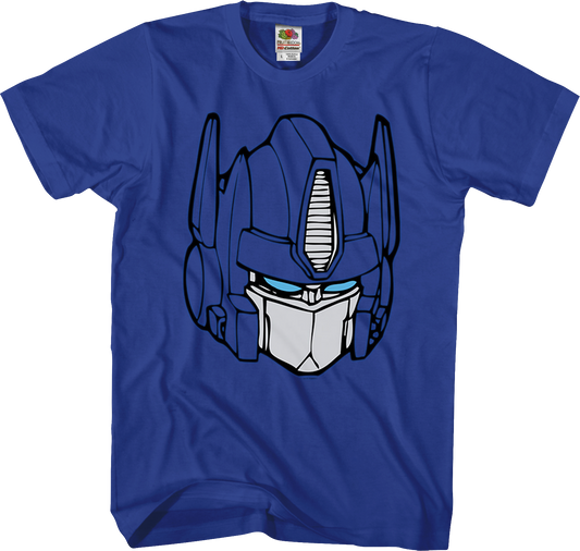 Optimus Prime Head Shot Transformers T-Shirt