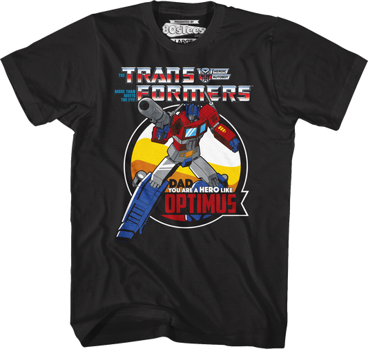 Optimus Prime Heroic Father's Day Transformers T-Shirt