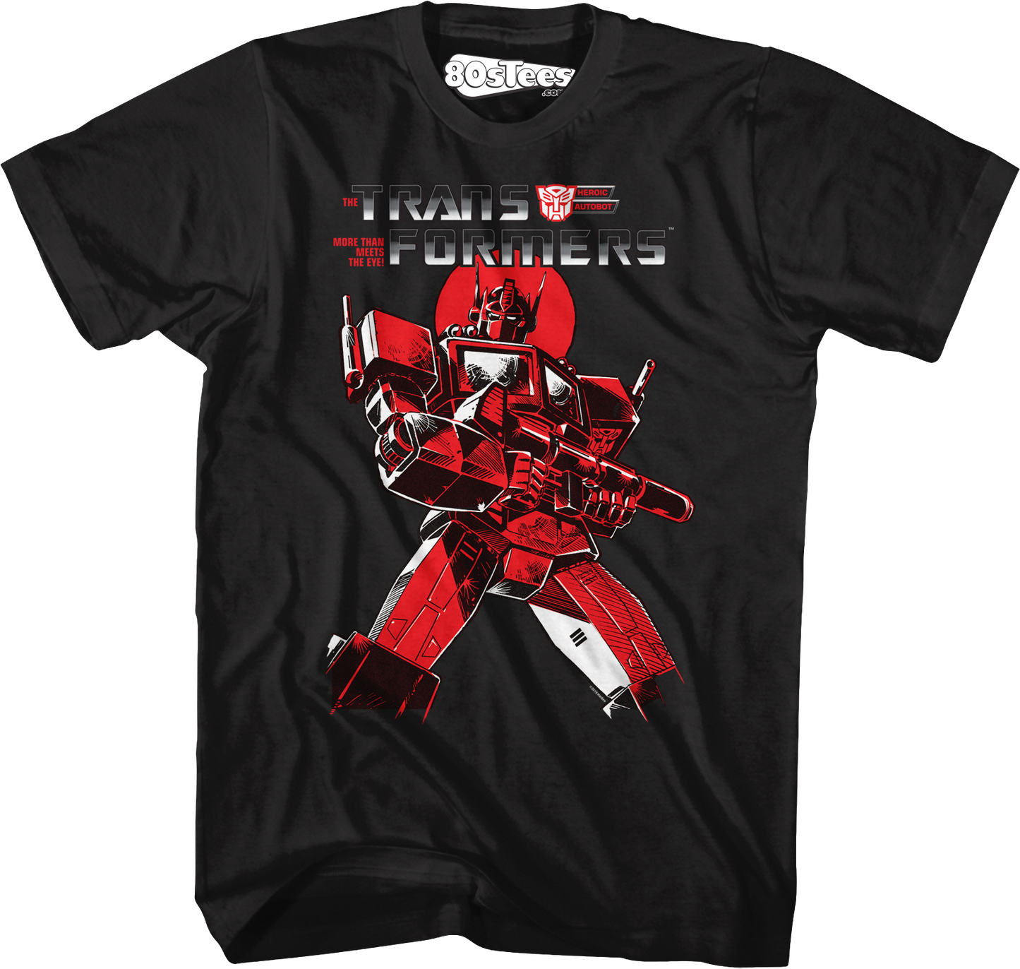 Optimus Prime Heroic Pose Transformers T-Shirt