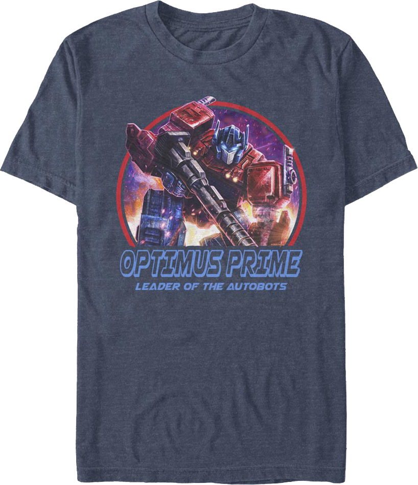 Optimus Prime Leader Of The Autobots Transformers T-Shirt