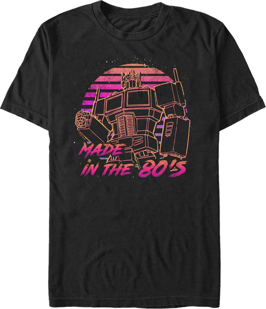 Optimus Prime Made In The 80's Transformers T-Shirt