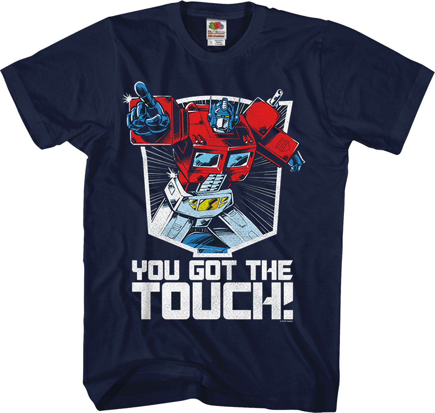 Optimus Prime You Got The Touch Transformers T-Shirt