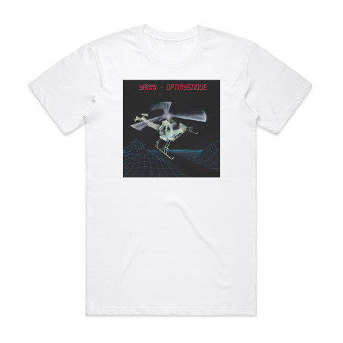 Yanni Optimystique 1 Album Cover T-Shirt White