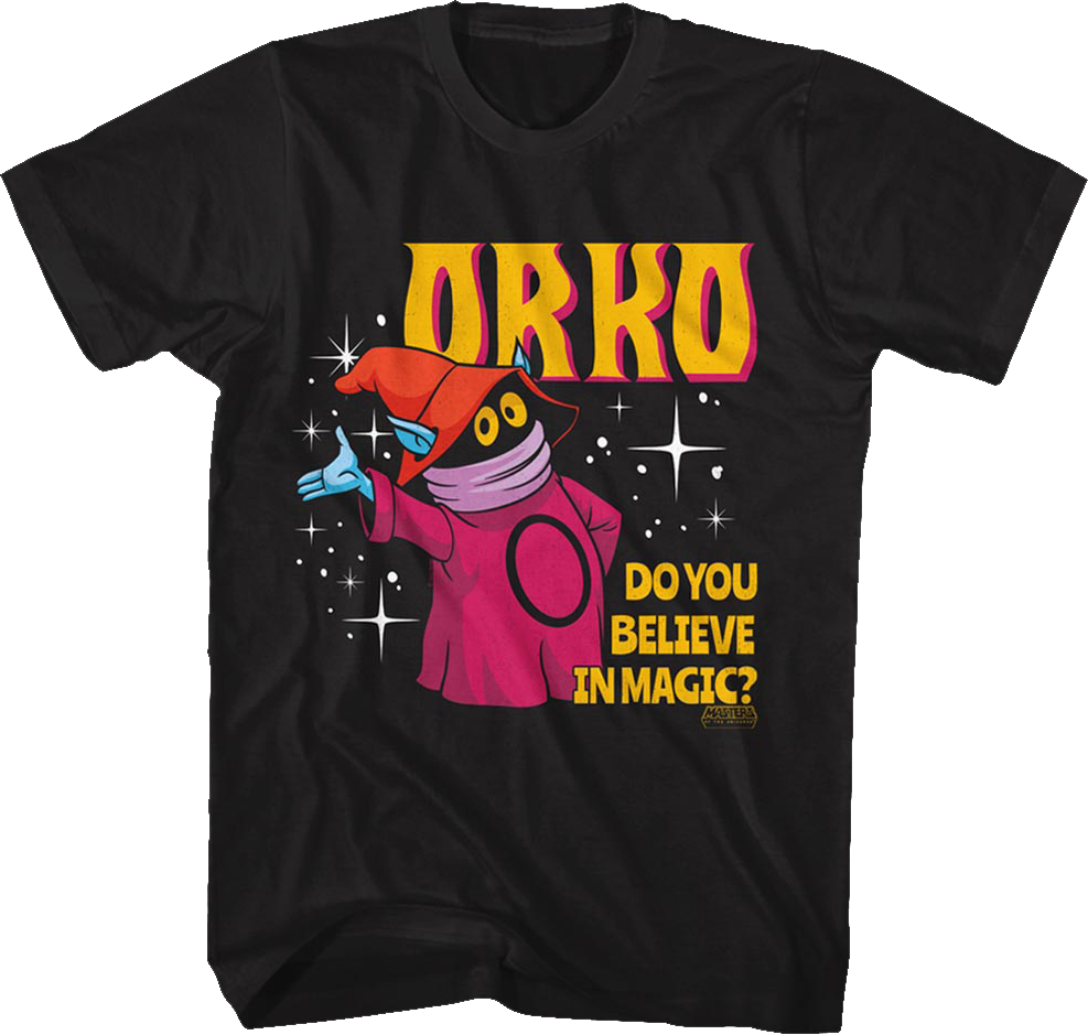 Orko Do You Believe in Magic Masters of the Universe T-Shirt