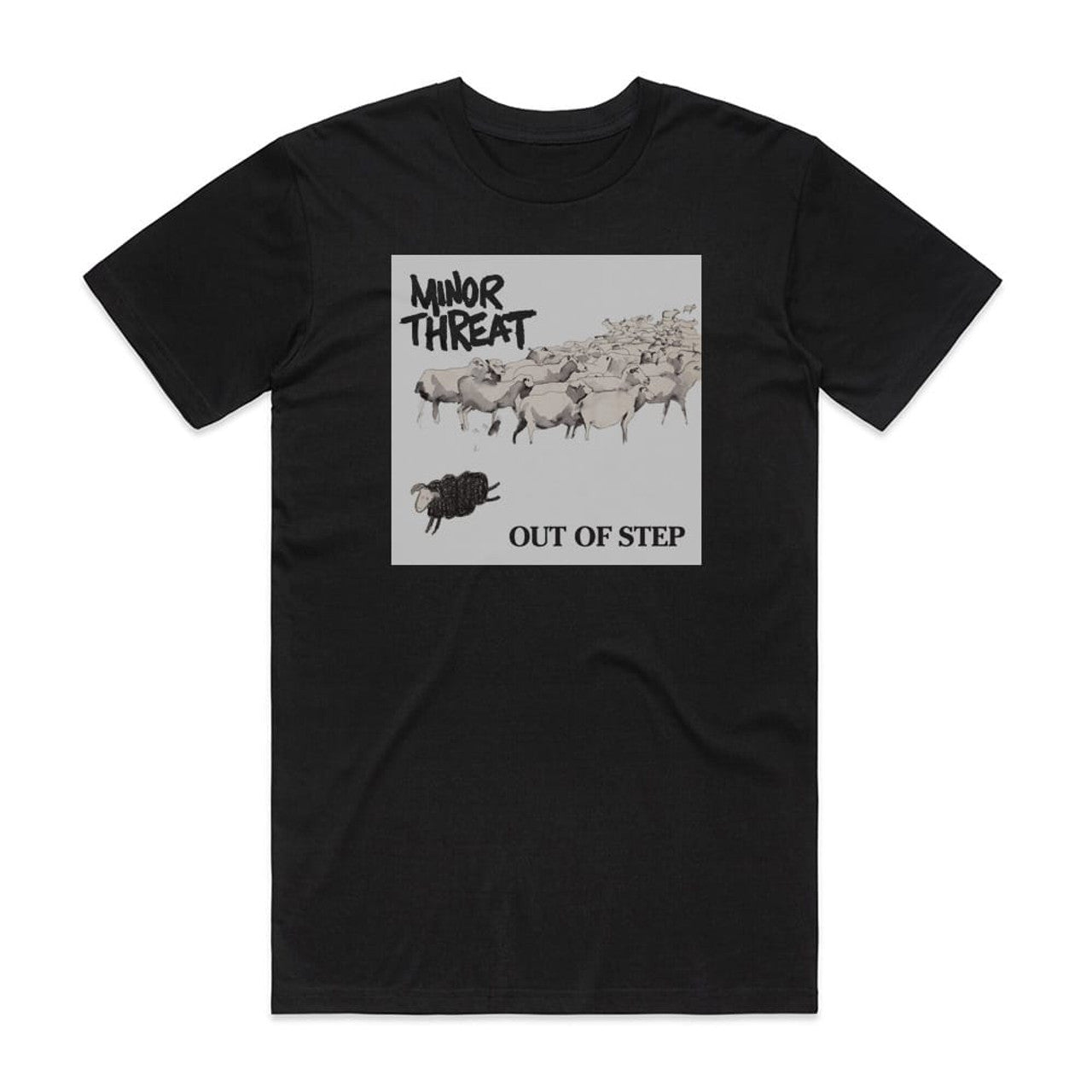 Minor Threat Out Of Step T-Shirt Black