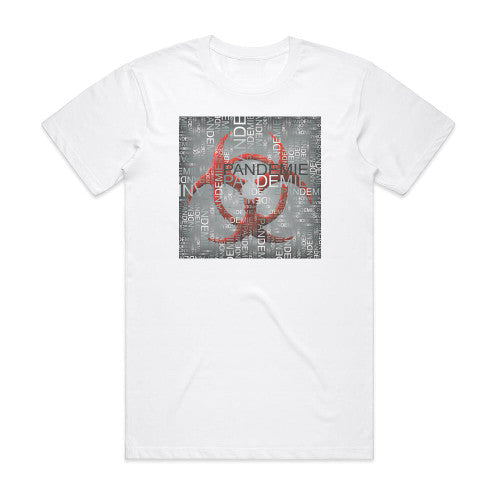 Wellenfeld Pandemie Album Cover T-Shirt White