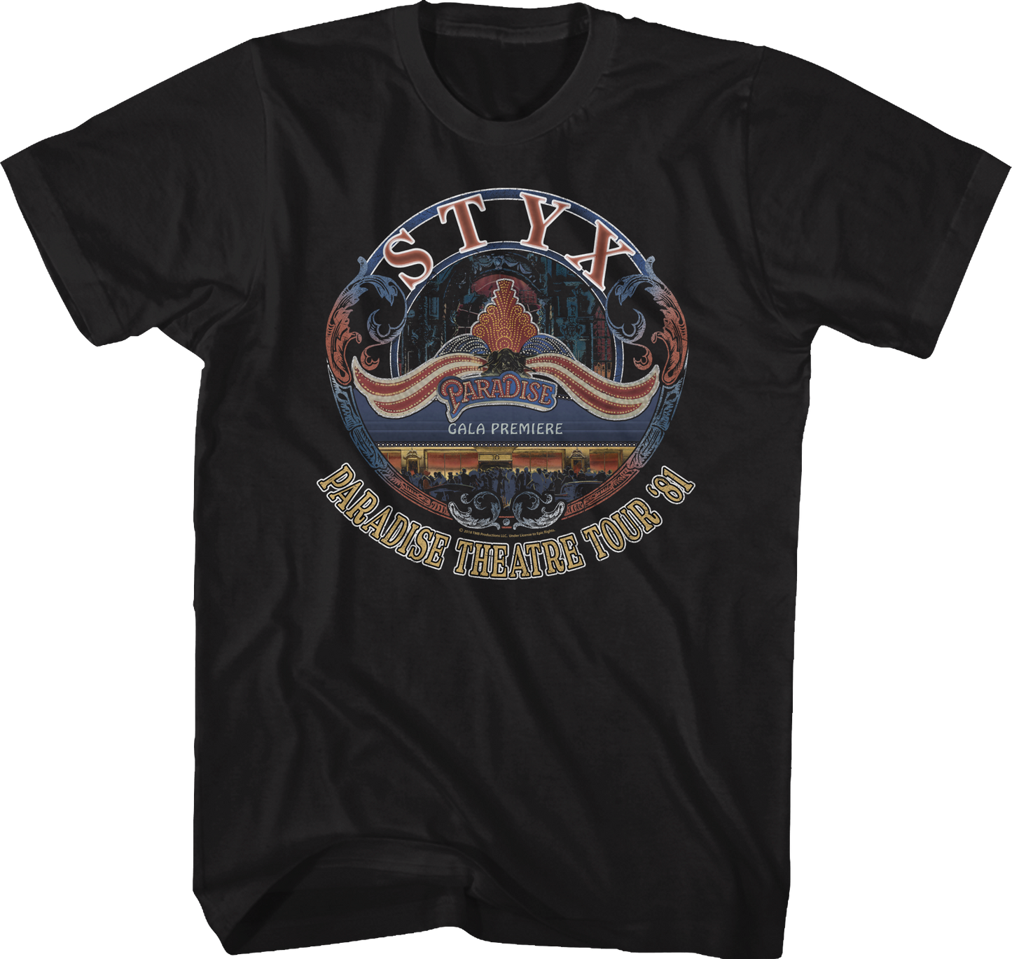 Paradise Theatre Tour Styx T-Shirt