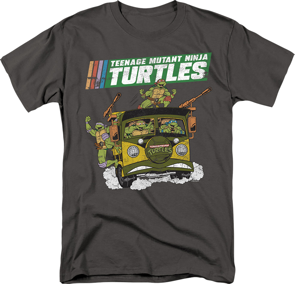 Party Wagon Teenage Mutant Ninja Turtles T-Shirt