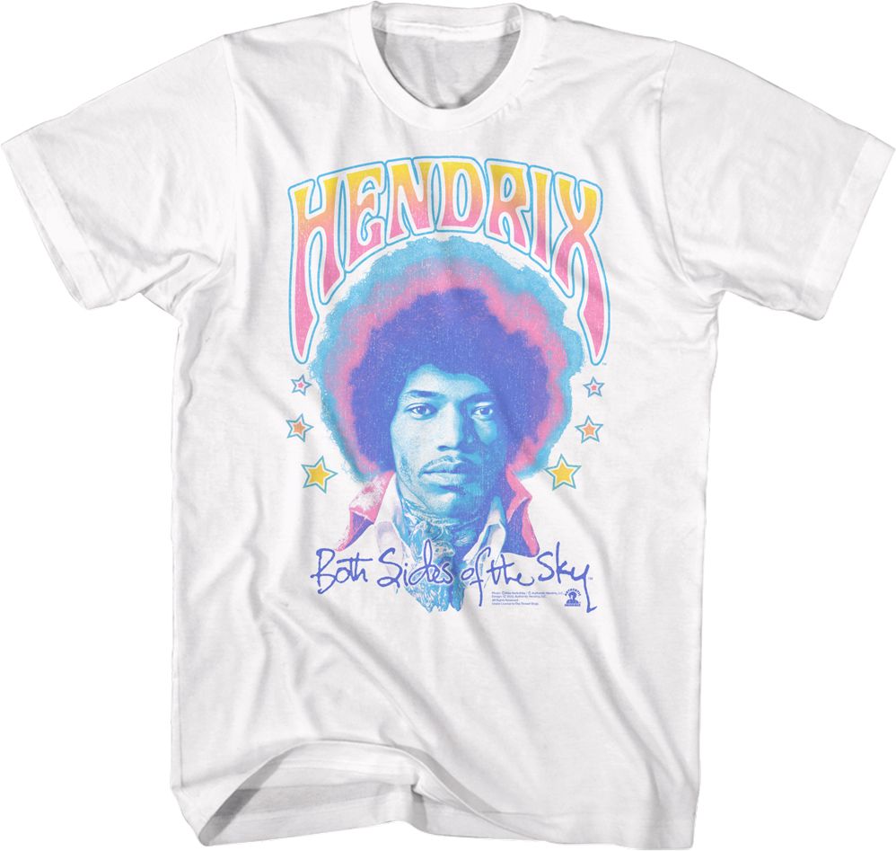 Pastel Both Sides of the Sky Jimi Hendrix T-Shirt