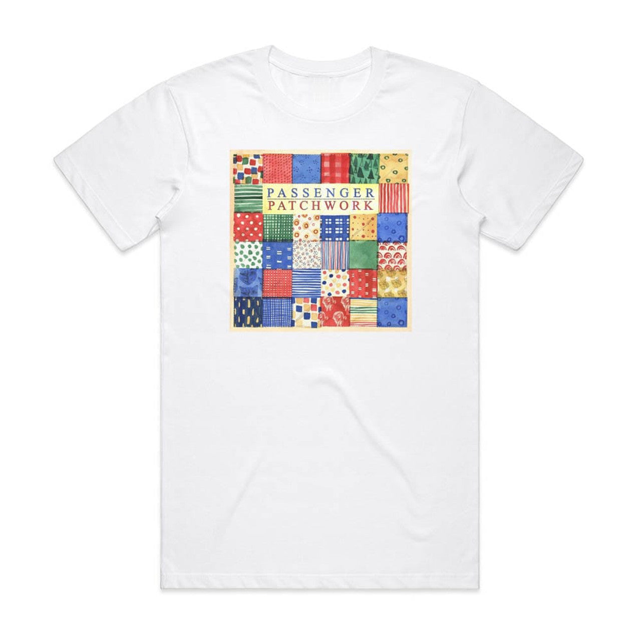 Passenger Patchwork T-Shirt White