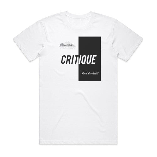 Wedlock Pauls Critique Album Cover T-Shirt White