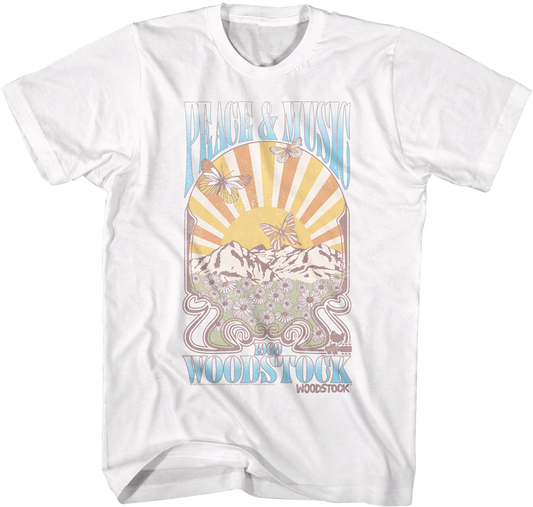 Peace & Music Woodstock T-Shirt