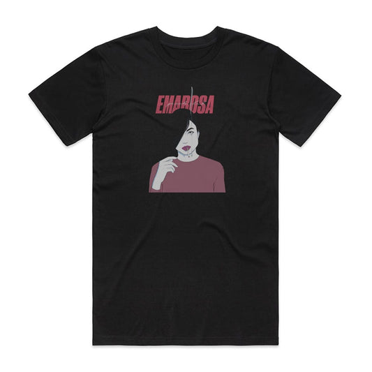 Emarosa Peach Club T-Shirt Black