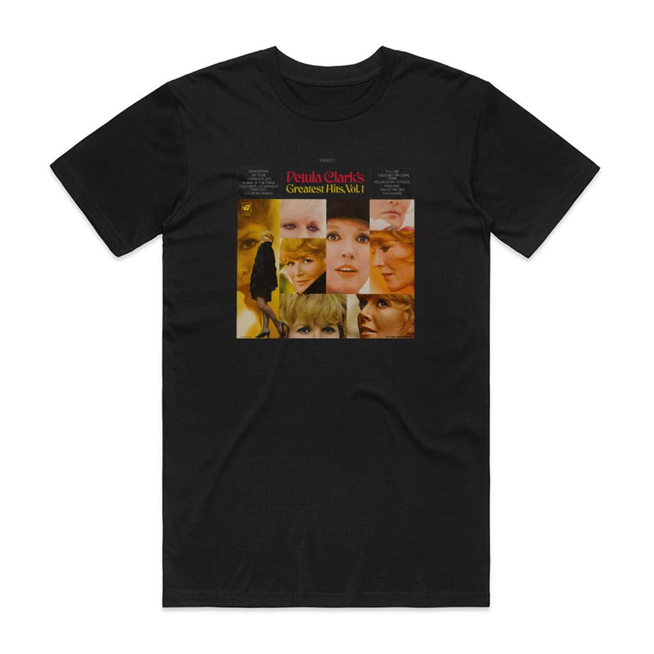 Petula Clark Petula Clarks Greatest Hits Vol 1 T-Shirt Black