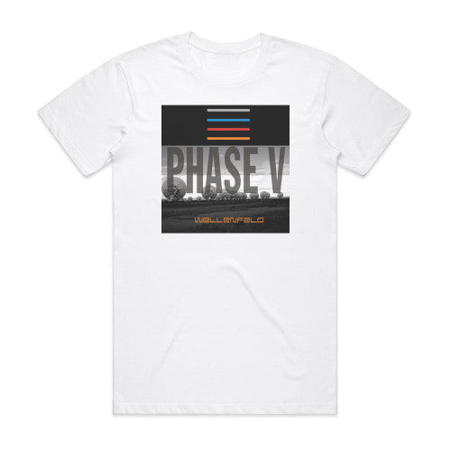 Wellenfeld Phase V Album Cover T-Shirt White