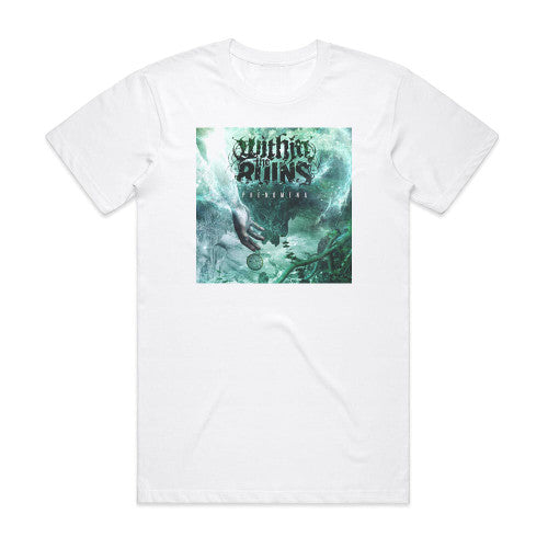 Within the Ruins Phenomena Album Cover T-Shirt White