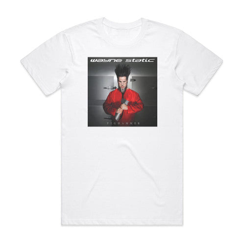 Wayne Static Pighammer Album Cover T-Shirt White