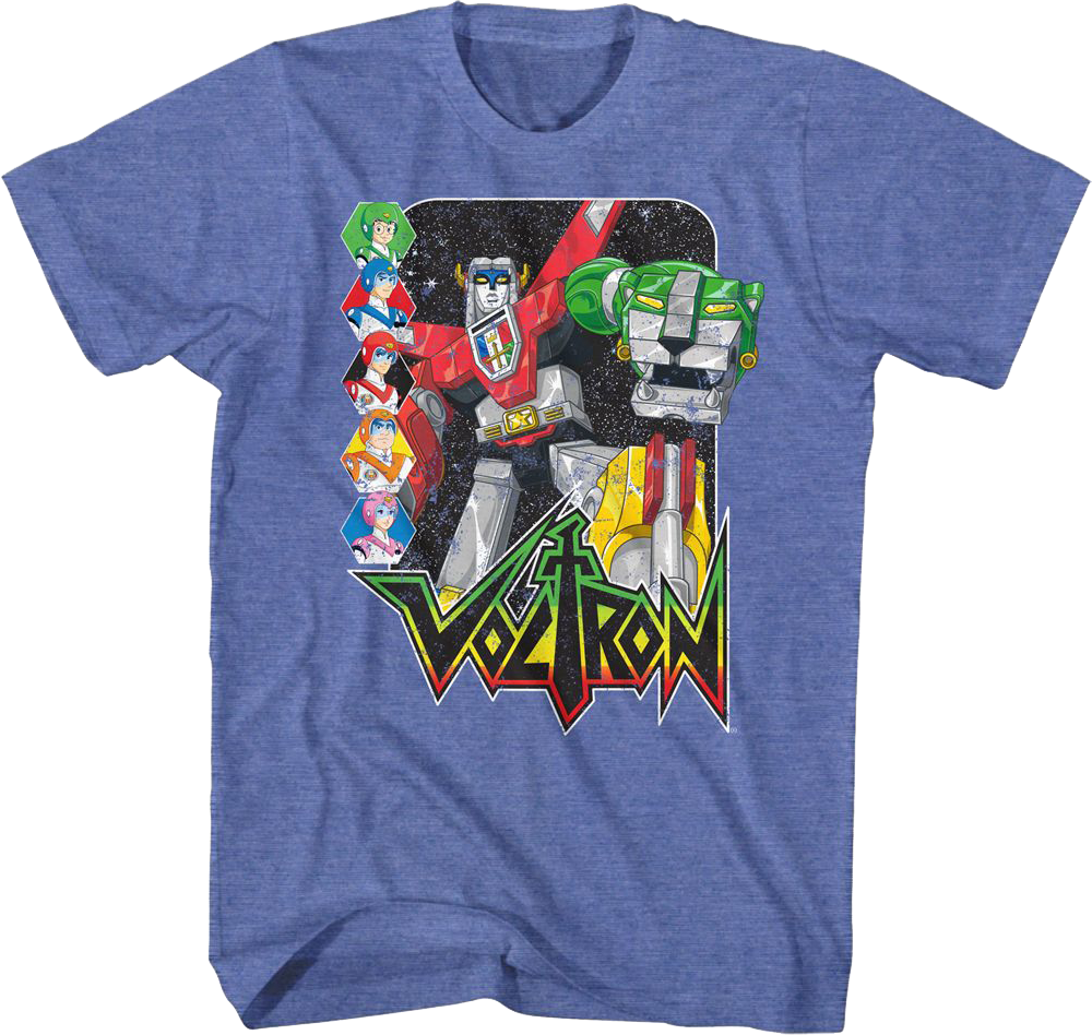 Pilots and Robot Voltron T-Shirt