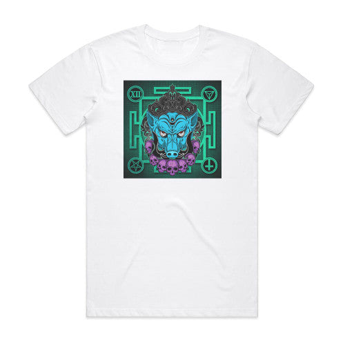 XII Boar Pitworthy Album Cover T-Shirt White