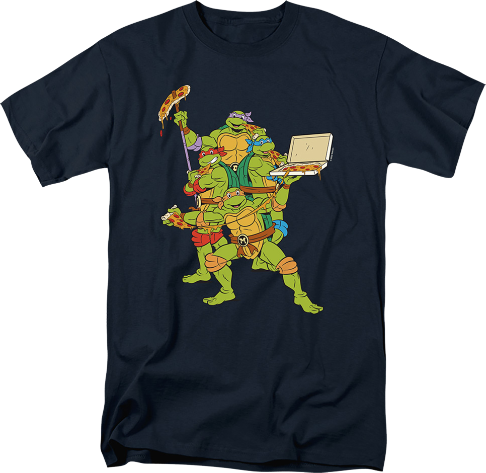 Pizza Party Teenage Mutant Nina Turtles T-Shirt