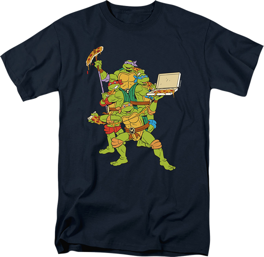 Pizza Party Teenage Mutant Nina Turtles T-Shirt