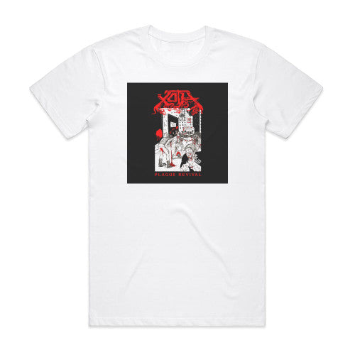 Xoth Plague Revival Album Cover T-Shirt White