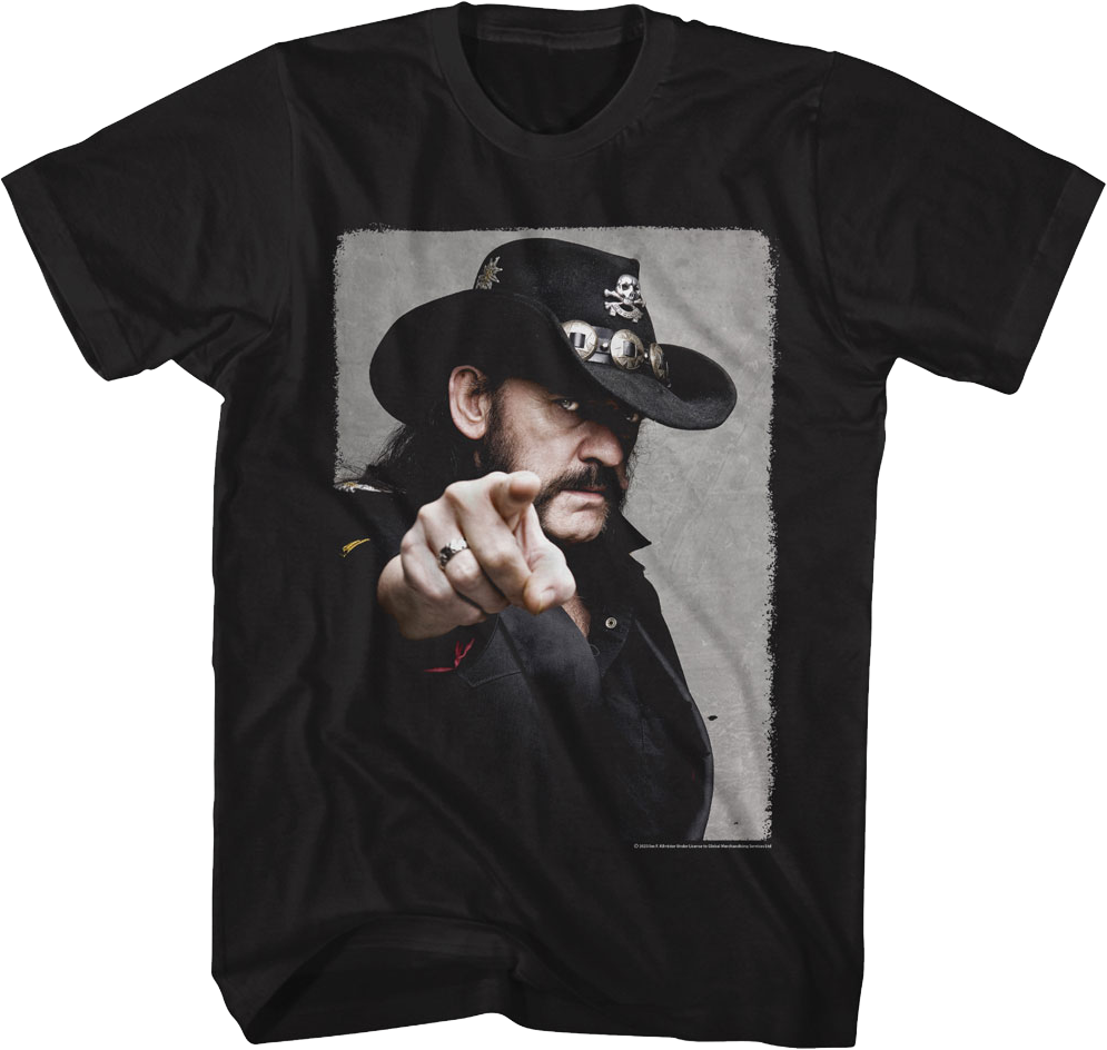 Pointing Lemmy T-Shirt