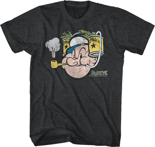 Popeye Spinach Hat T-Shirt