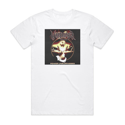 Warbringer Power Unsurpassed Album Cover T-Shirt White