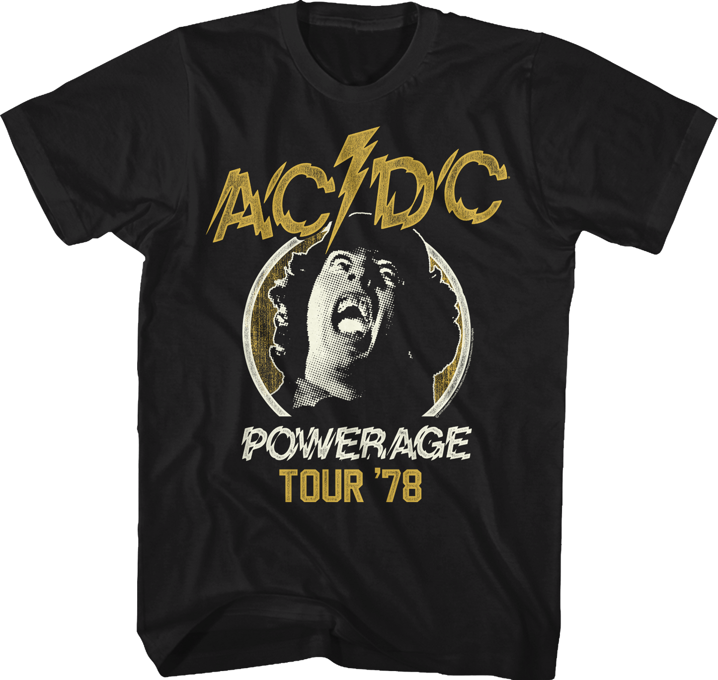 Powerage Tour '78 ACDC Shirt