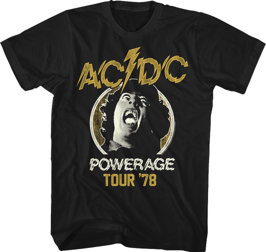 Powerage Tour '78 ACDC Shirt