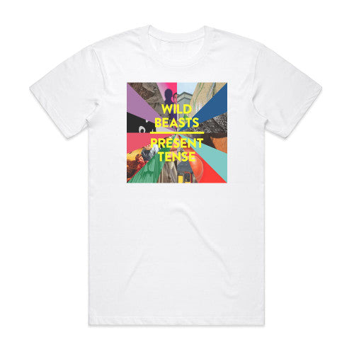 Wild Beasts Present Tense Album Cover T-Shirt White