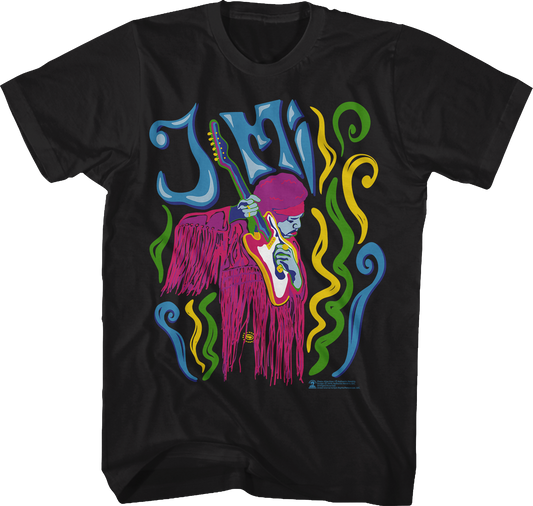 Psychedelic Jimi Hendrix T-Shirt