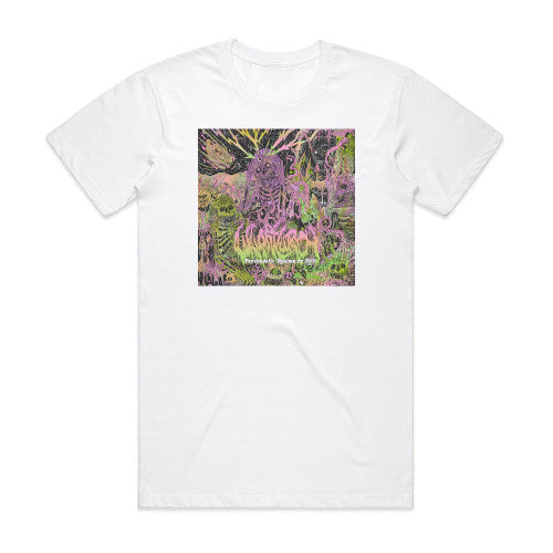 Wharflurch Psychedelic Realms Ov Hell Album Cover T-Shirt White