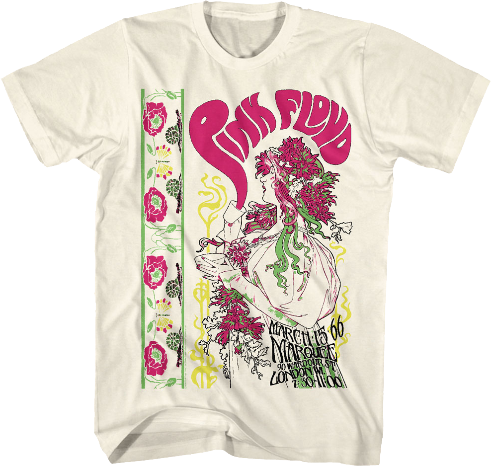 Psychedelic Tea Pink Floyd T-Shirt