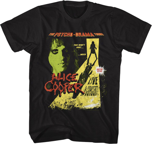 Psycho-Drama Tour Alice Cooper T-Shirt