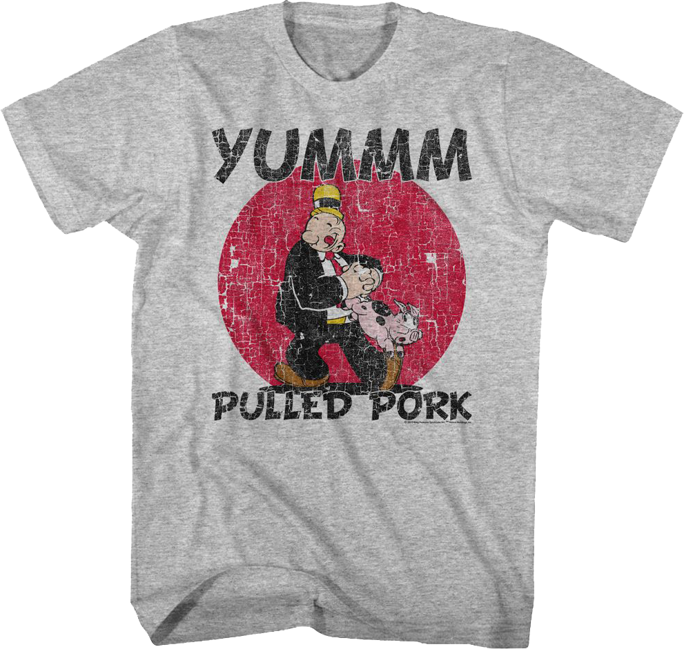 Pulled Pork Popeye T-Shirt