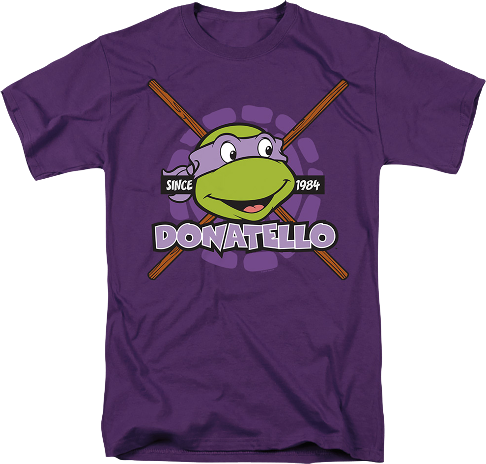 Purple Donatello Since 1984 Teenage Mutant Ninja Turtles T-Shirt