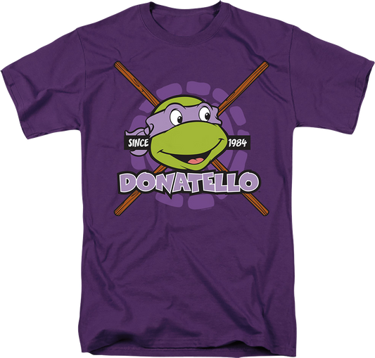 Purple Donatello Since 1984 Teenage Mutant Ninja Turtles T-Shirt