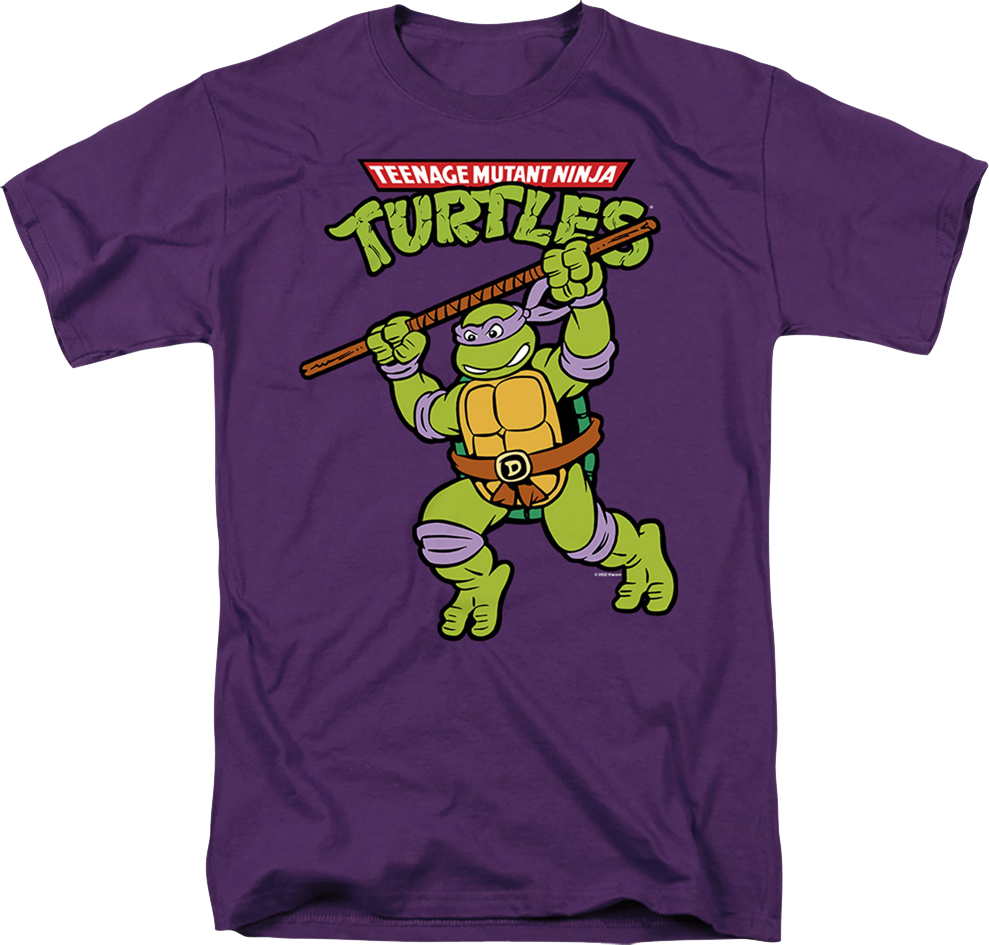 Purple Donatello Teenage Mutant Ninja Turtles T-Shirt