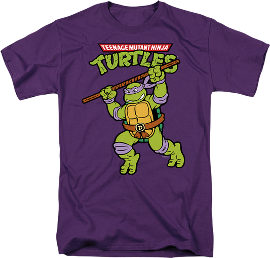 Purple Donatello Teenage Mutant Ninja Turtles T-Shirt