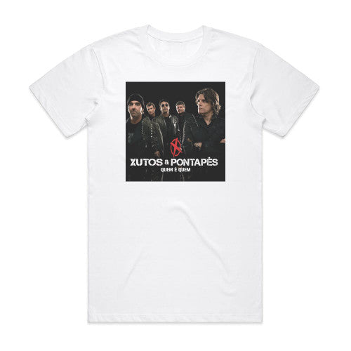 Xutos and Pontapes Quem Quem Album Cover T-Shirt White